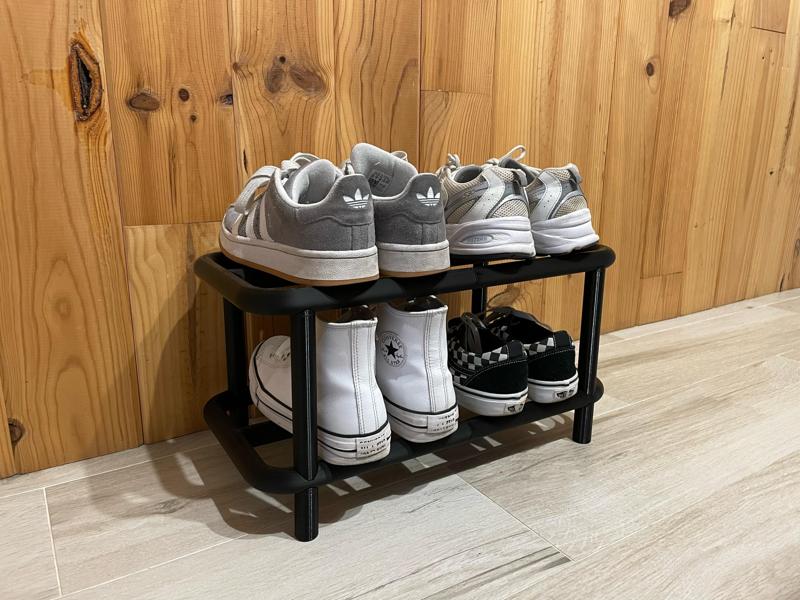 Tubular Shoe racks