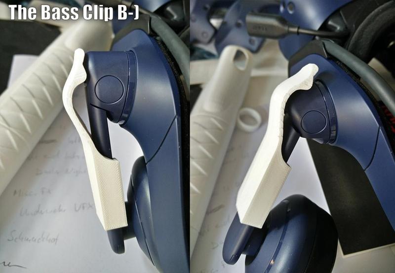 HTC Vive Pro Sound Improvement - Headphone Spring