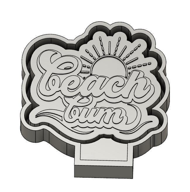 Beach Bum Freshie Mold STL