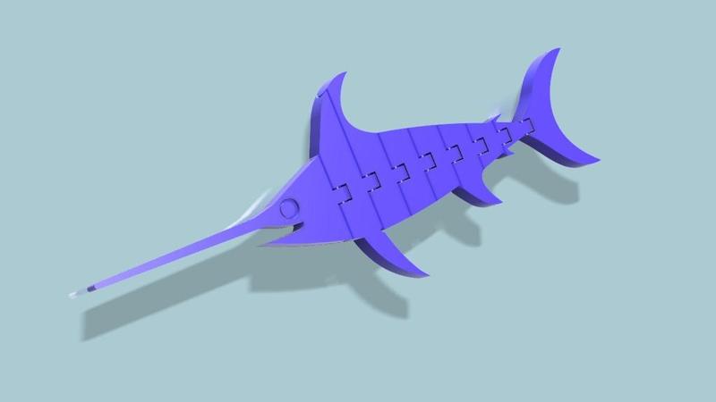 Flexi Articulated Swordfish