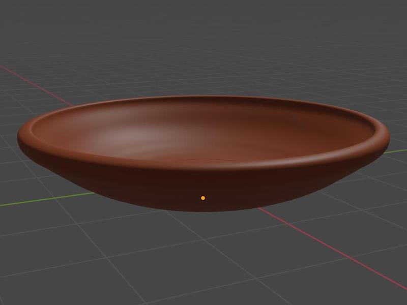 Ancient Late Roman Plate - Archaeological Find