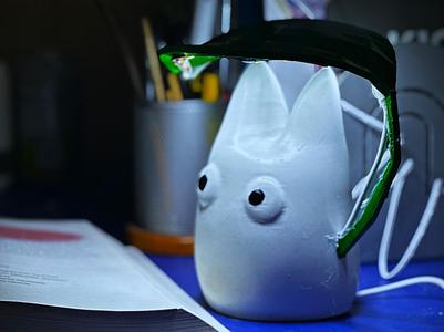 White Totoro Lamp