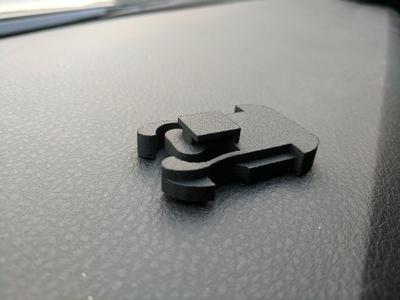 GoPro Clip to Rexing Dashcam mount BEST WAY