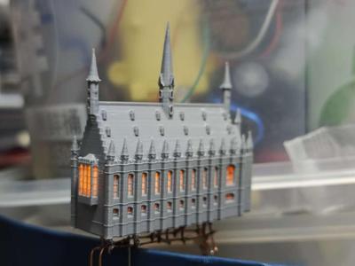Hogwarts Miniature Model: A Gradual Unveiling (1)