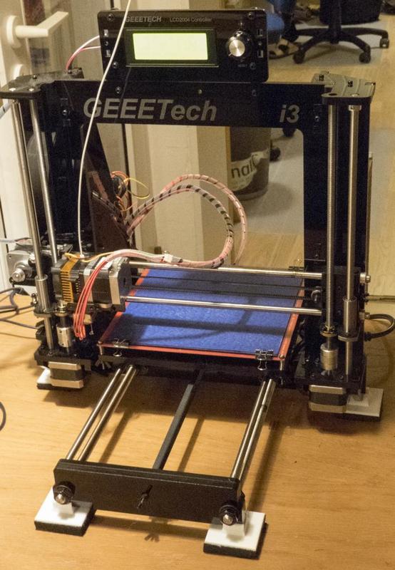 Noice reduction feet for Prusa I3 Clone