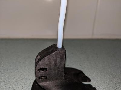 Tevo Little Monster - Filament Guide & Detector (PTFE Tube and Closed Hole/Cable Clamp)