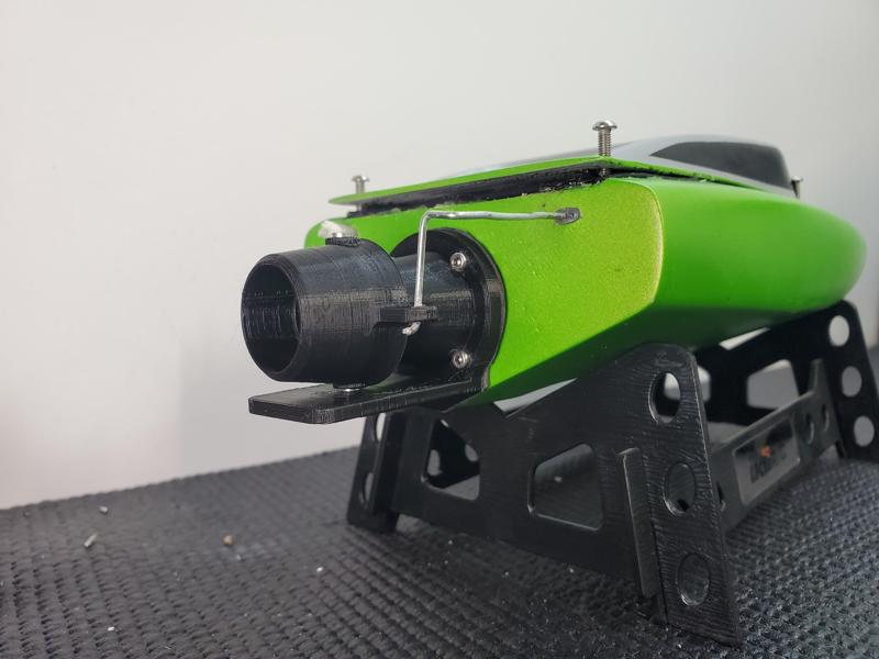 Mini RC Jet Boat Nozzle with Ride Plate