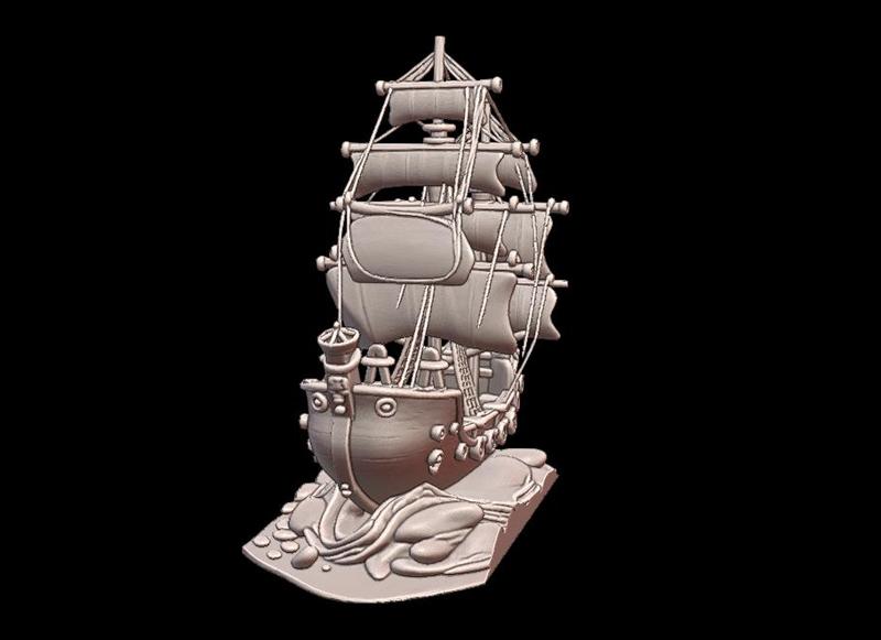 Treasure Seeker – CA0010 Gift Bust Figure Unique & Detailed 3D Print Model