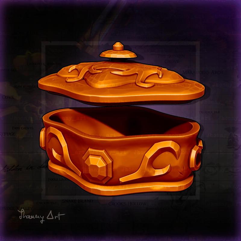 Golden Reliquary Sea of thieves Fanart