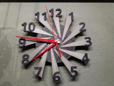 Spiral Clock Face