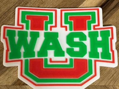 WashU Cake Topper