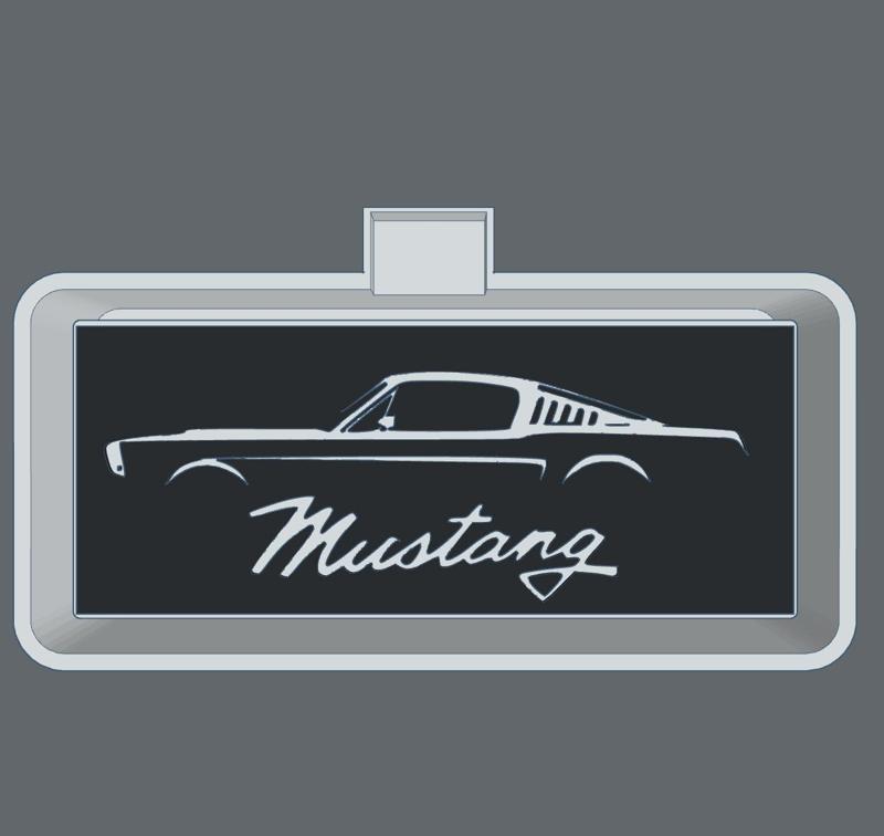 Mustang Fastback - Freshie Mold Housing