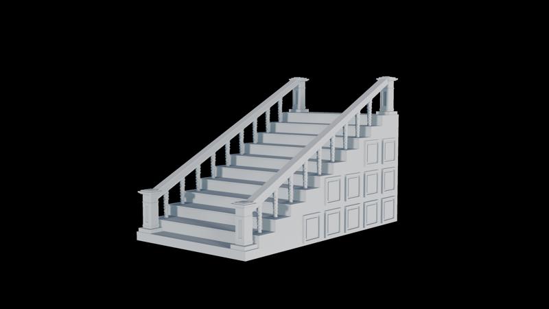3D Staircase STL