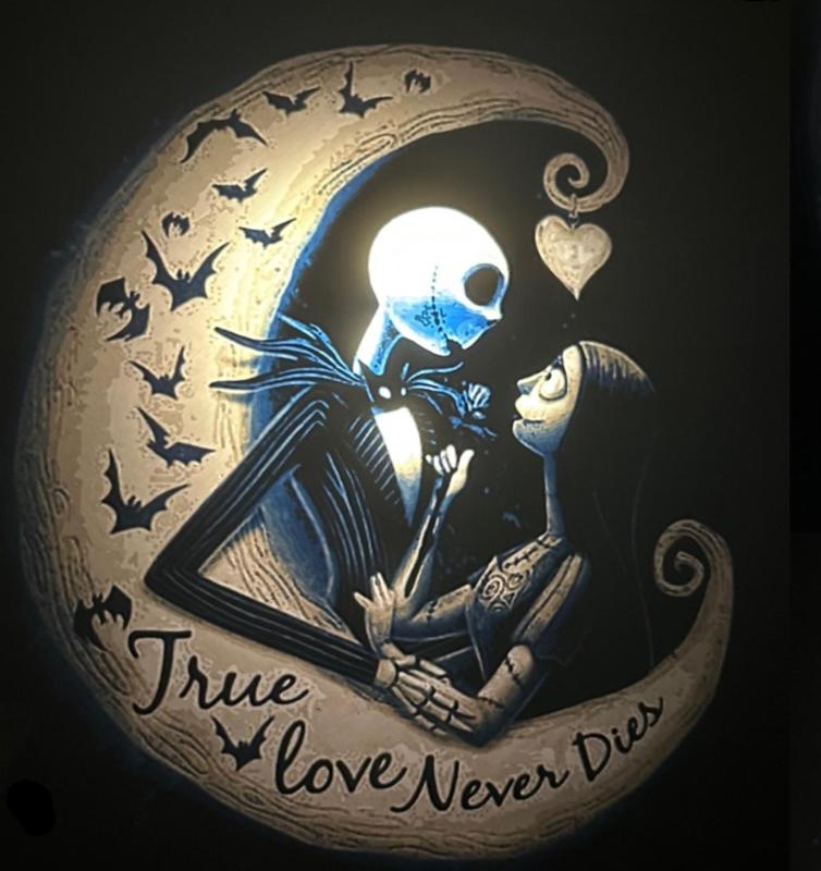 Jack and Sally Hueforge Lithophan