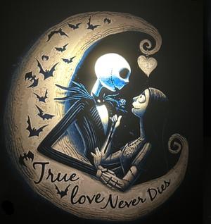 Jack and Sally Hueforge Lithophan