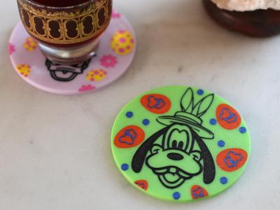 Donald Duck Easter Coaster 