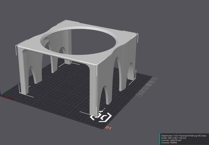 Feeding bowl holder for pets /Feeding bowl elevation/holder for Pets V0.2
