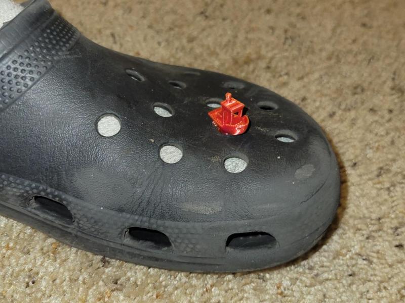 3DBenchy Croc Charm