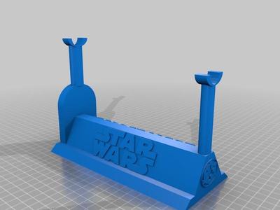 star wars DC-15S STORM TROOPER BLASTER STAND