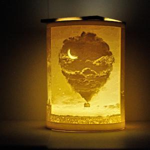 Lithophane Cup, Ballon Fantasy