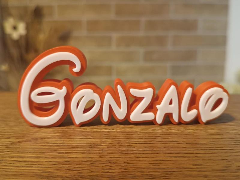 Gonzalo Disney Name Sign Decorated Room child