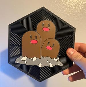 51 Dugtrio Hex Art