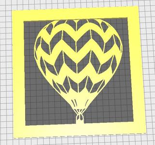 Hot Air Balloon Border