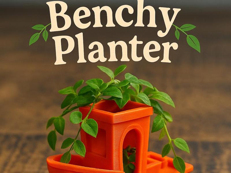 Benchy Planter – A Boat or a garden?