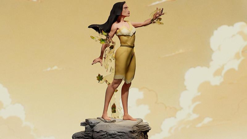 Figurine Pocahontas - Disney anime figurine