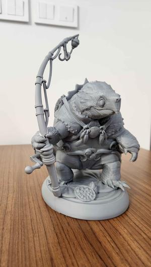 Snapping Turtle Fisherman