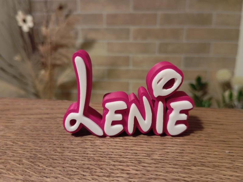 Lenie Disney Name Sign Decorated Room child Birth