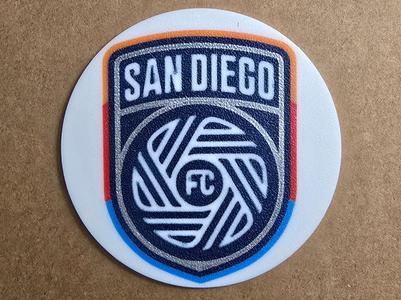COASTER MASTER INSERT - MLS SAN DIEGO FC