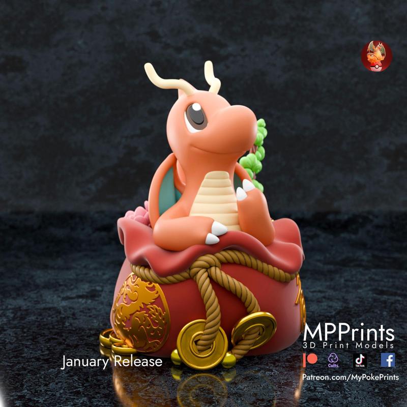 Dragonite Dragon bag - presupported and multicolor