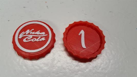Fallout Board Game Caps