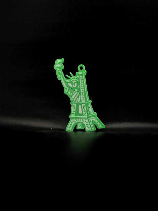Liberty Tower Keychain