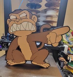 Evil Monkey Lightbox - Family Guy