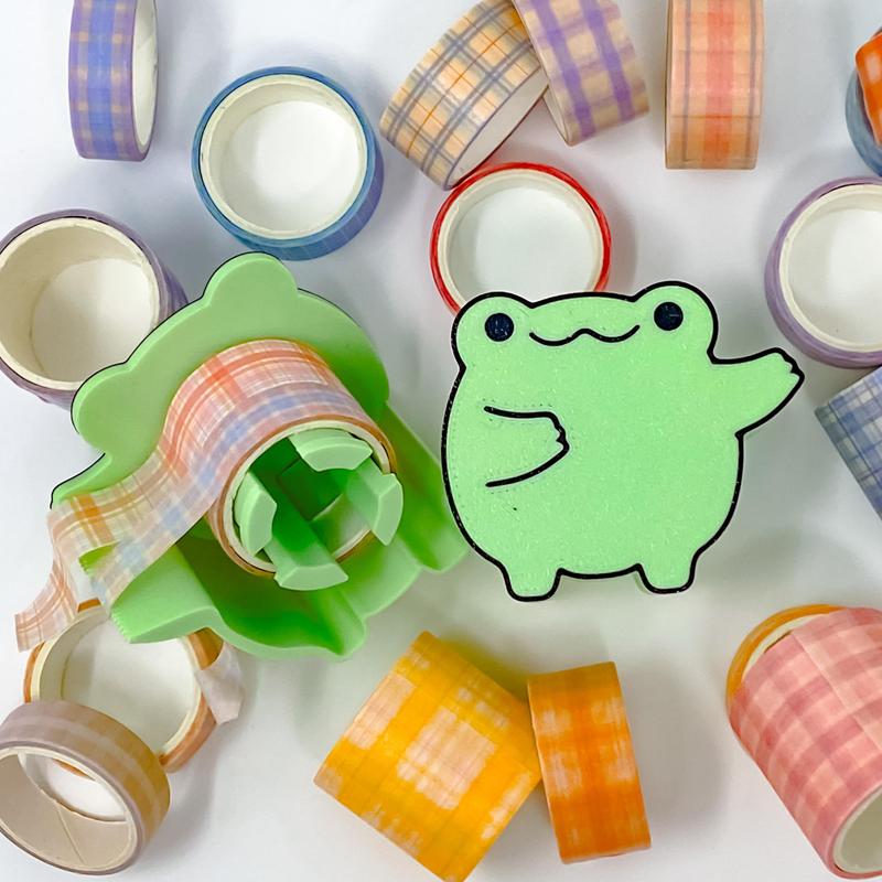 Frog Washi Tape Holder Cutter