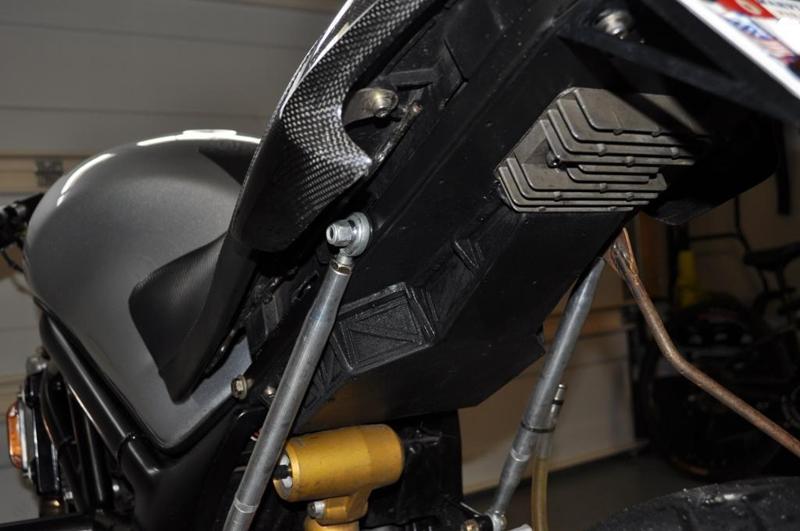 Motorcycle Undertail- custom fit Ducati Monster tail to Suzuki sv650