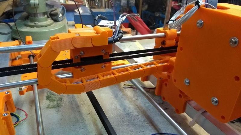 cable chain with removable wire/cable locks