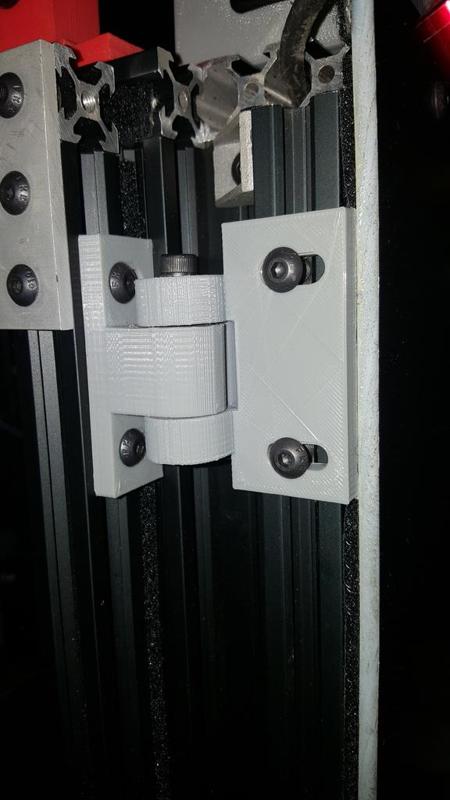Universal cabinet/door hinge.