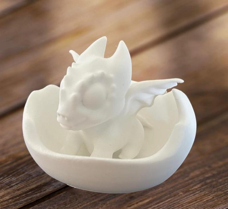 Baby Dragon in Egg