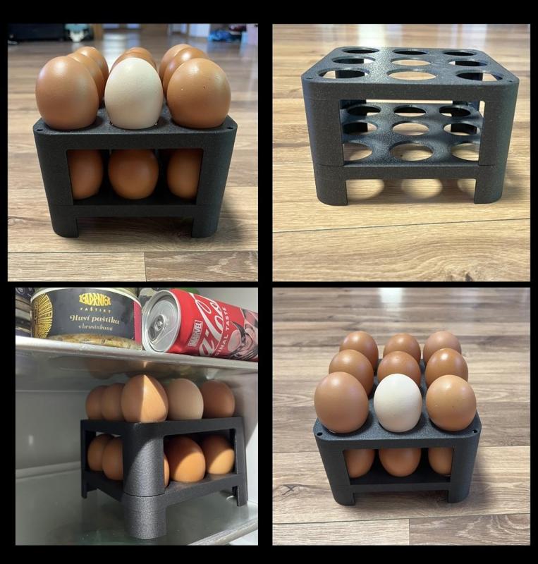 Egg holder - for the fridge - 18 pcs - Eggs