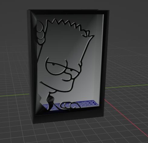 Sponge support / Bart Simpson Cards