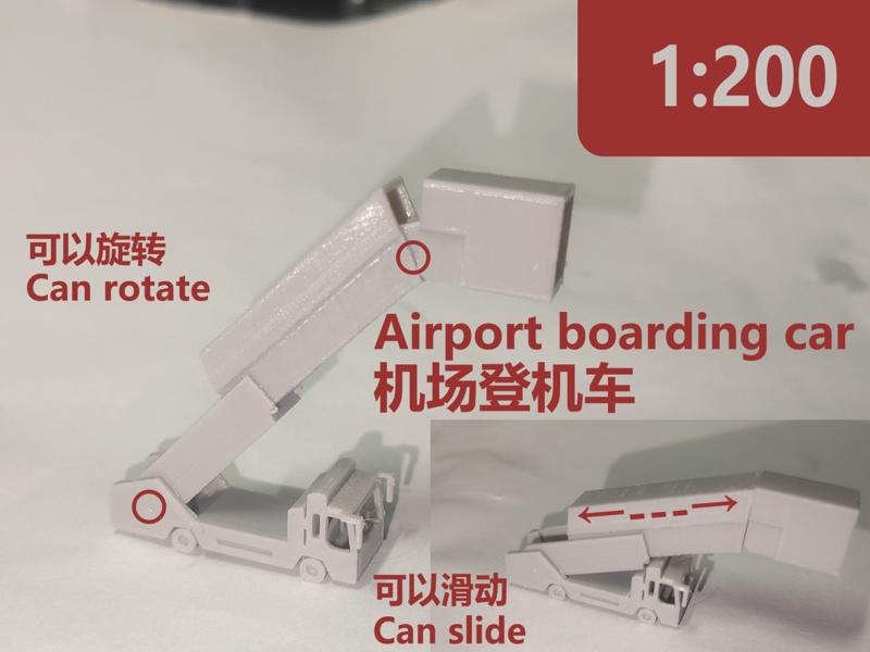 1:200 scale airport boarding stairs