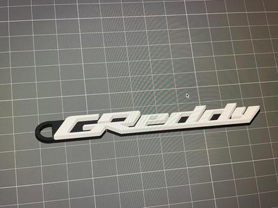 Greddy keychain