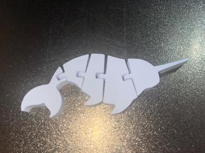 Articulated narwhal