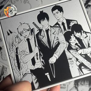 TOKYO SPECIAL DIVISION 4 | CHAINSAW MAN - WALL ART - DESK DECORATION - HUEFORGEENTHUSIAST - MANGA PANEL