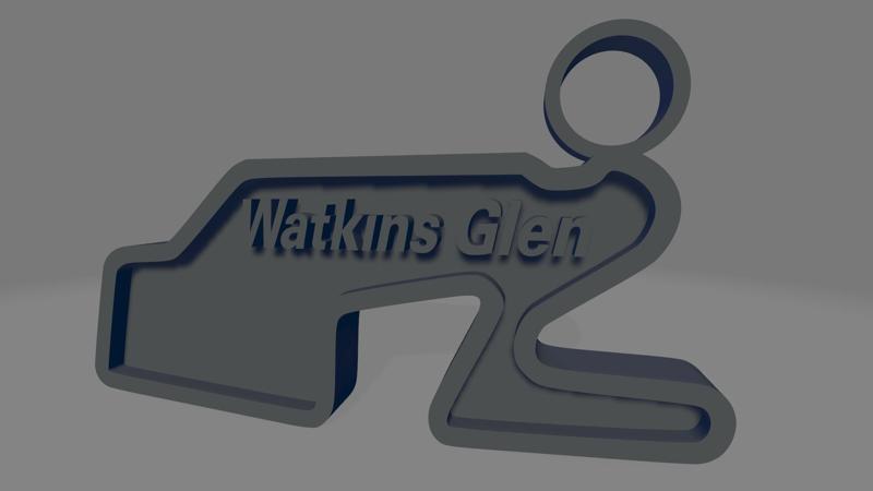 Watkins Glen International Keychain