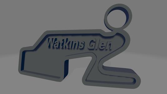 Watkins Glen International Keychain