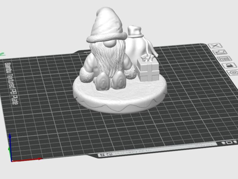 Christmas Gnome Figurine